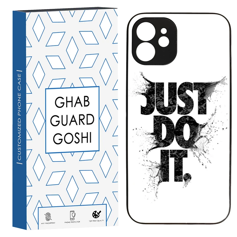 کاور قاب گارد گوشی طرح just do it کد TPU-107 مناسب برای گوشی موبایل اپل Iphone 12
