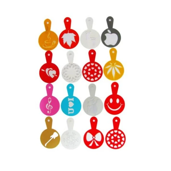 شابلون تزیین به گز مدل سان پلاست بسته 16 عددی