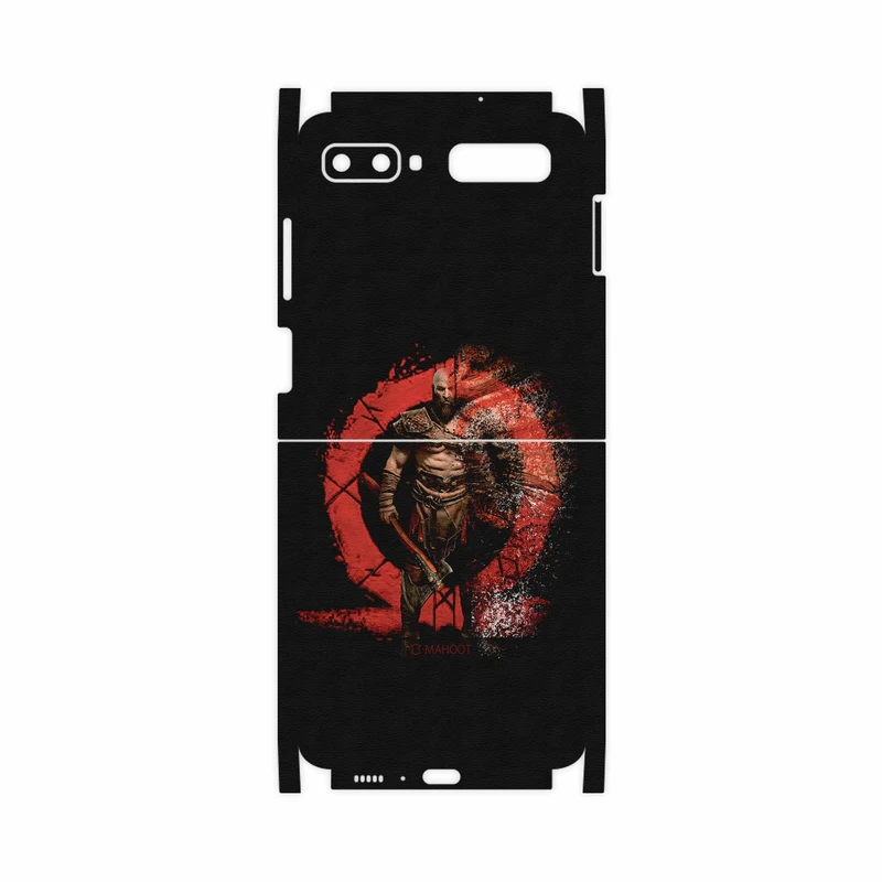 برچسب پوششی ماهوت مدل God-Of-War-Game-FullSkin مناسب برای گوشی موبایل سامسونگ Galaxy Z Flip