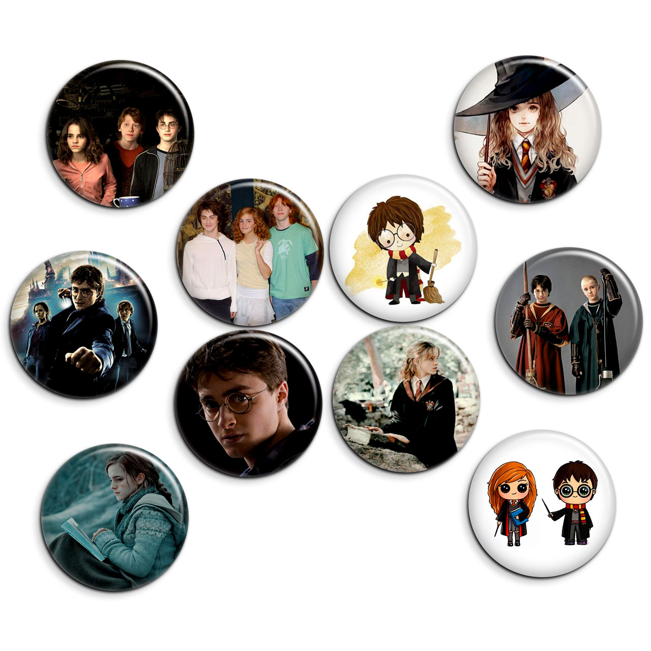 پیکسل پرمانه طرح Harry Potter کد pmg.5523 مجموعه 10 عددی