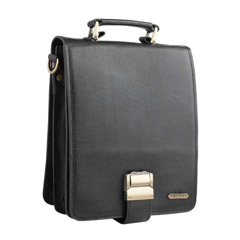 کیف اداری مردانه چرم یلسان مدل ماکان کد 011-HRM-01