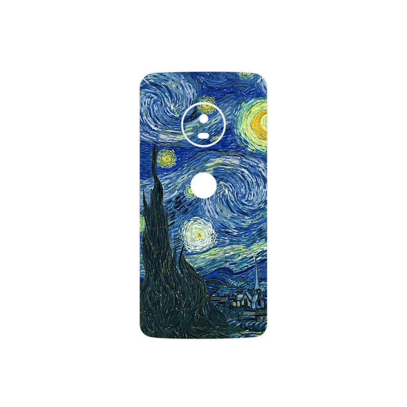 برچسب پوششی ماهوت مدل The Starry Night of van Gogh مناسب برای گوشی موبایل موتورولا Moto G5 Plus