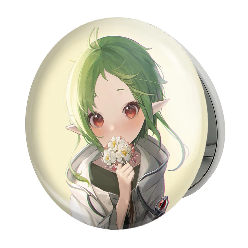 آینه جیبی خندالو طرح سیلفیت انیمه موشوکو تنسی مدل تاشو کد 24042 