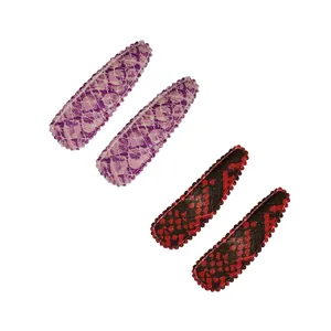 گیره مو دخترانه مدل تق تقی کد 140202 مجموعه 4 عددی 