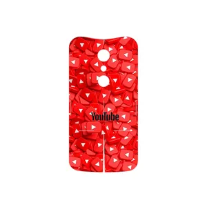 MAHOOT Youtube Cover Sticker for Motorola Moto G 2nd gen