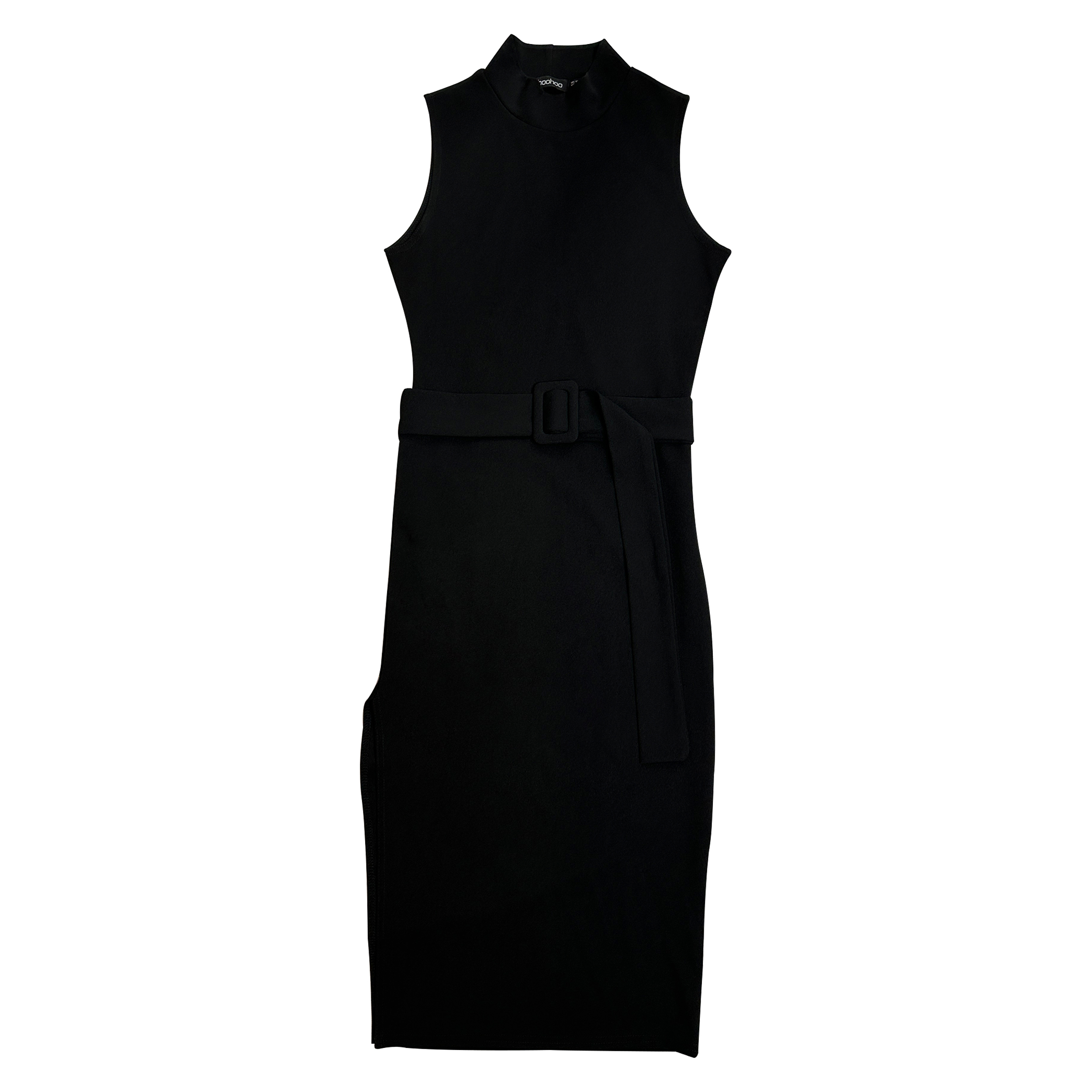 پیراهن یقه ایستاده زنانه بوهو مدل midi dress gzz1040210518