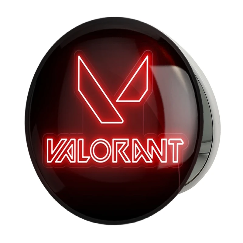 آینه جیبی خندالو طرح بازی ولورانت (Valorant) مدل تاشو کد 33098