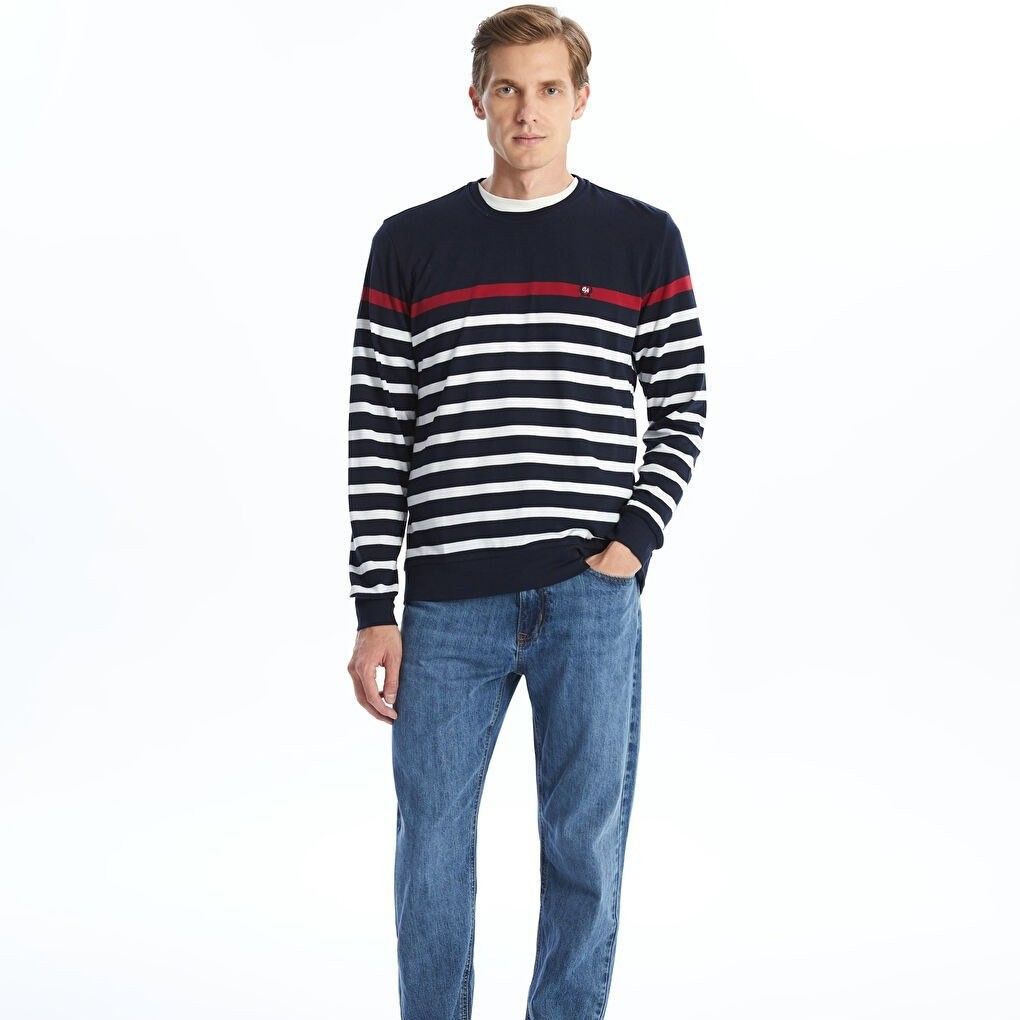 پلیور مردانه ال سی وایکیکی مدل فیت اسلیم -  - 2