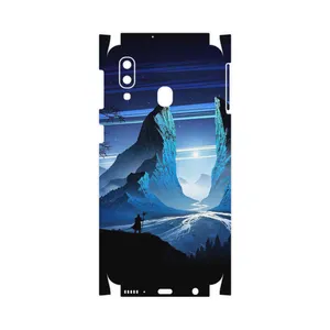 MAHOOT Blue Mountains Digital Art-FullSkin Cover Sticker for Samsung Galaxy A40