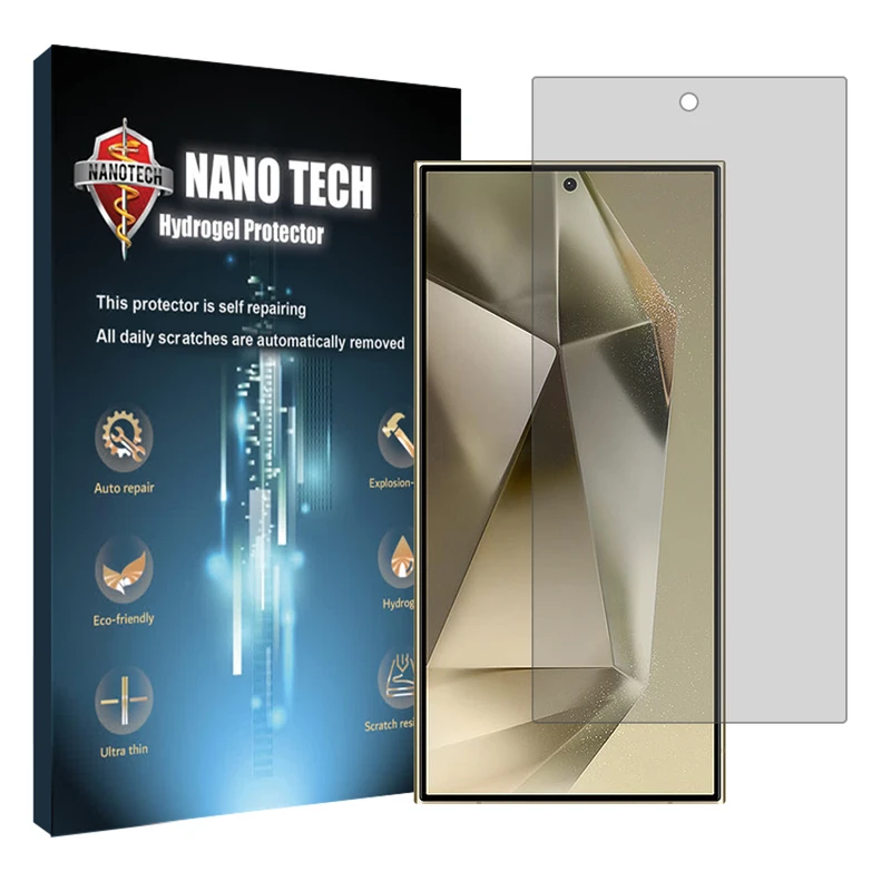 محافظ صفحه نمایش شفاف نانو تک مدل Tough مناسب برای گوشی موبایل سامسونگ Galaxy S24 Ultra