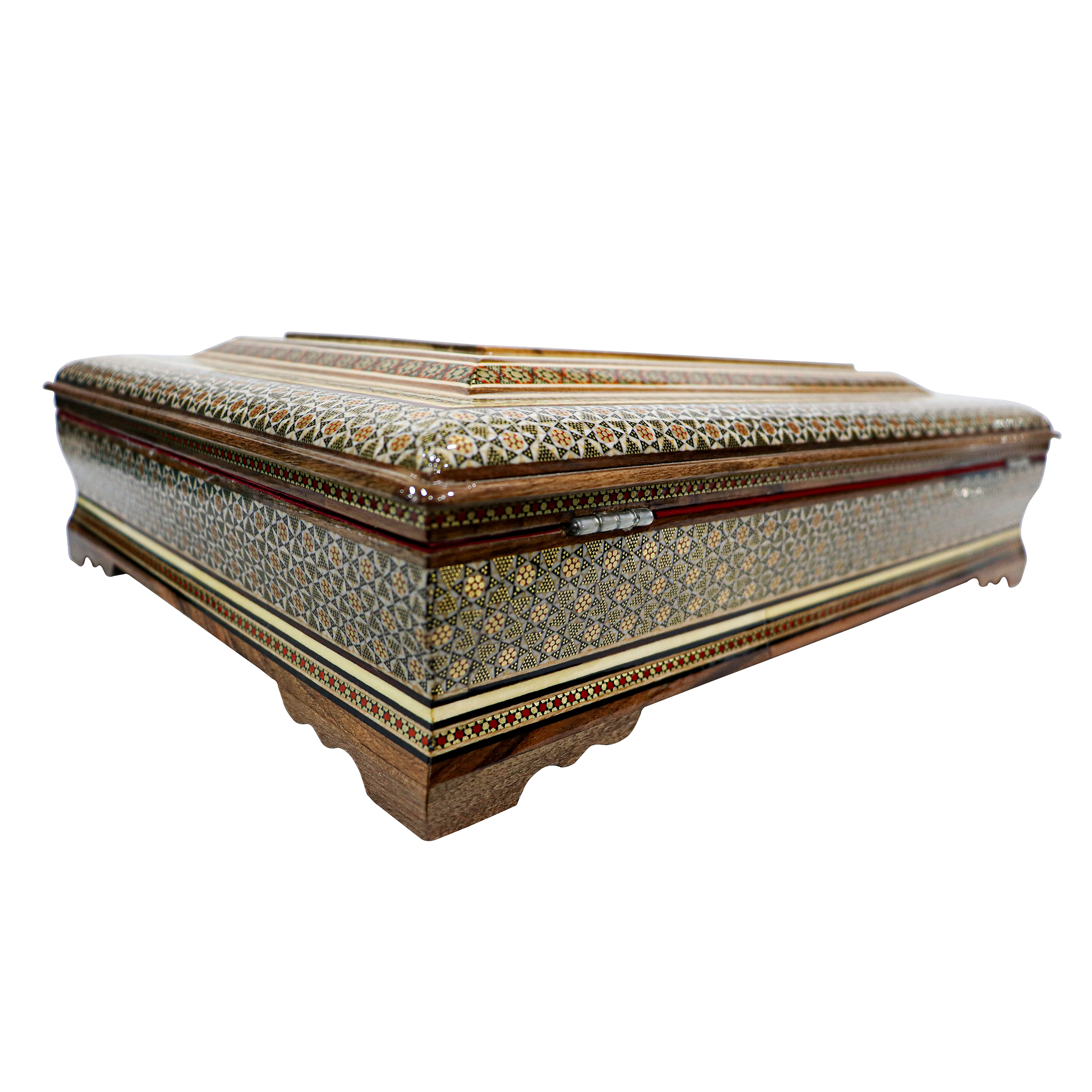 جعبه قرآن خاتم کاری مدل پرسیم اعلی کد 30p40
