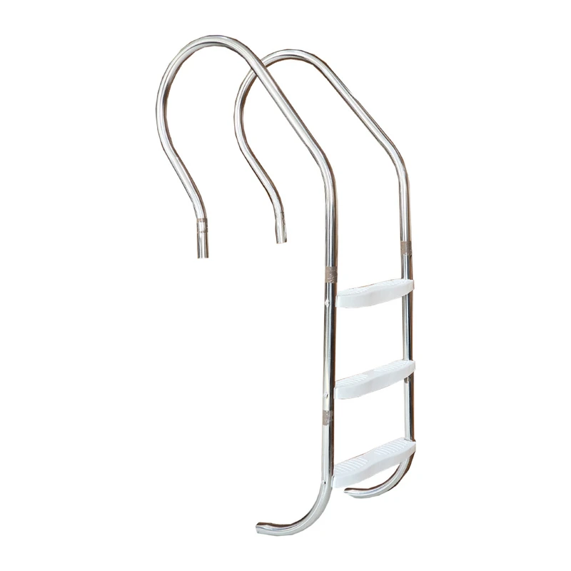 نردبان استخر مدل 3 پله کف پله پلاستیک