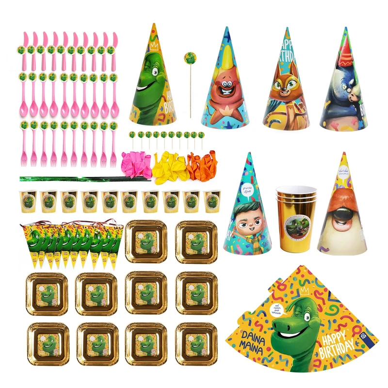  مجموعه 118 عددی تم تولد آی قصه طرح کاراکتر «دایناماینا»