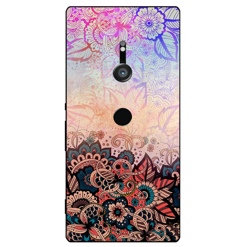 کاور مگافون طرح بته جقه مدل 7727 مناسب برای گوشی موبایل سونی Xperia XZ3 