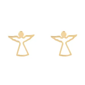 گوشواره طلا 18 عیار زنانه الن نار مدل ELN0655