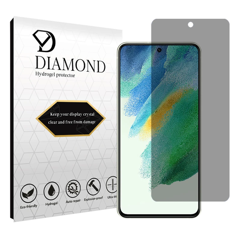 محافظ صفحه نمایش حریم شخصی دیاموند مدل Tough مناسب برای گوشی موبایل سامسونگ Galaxy S21 FE 5G 