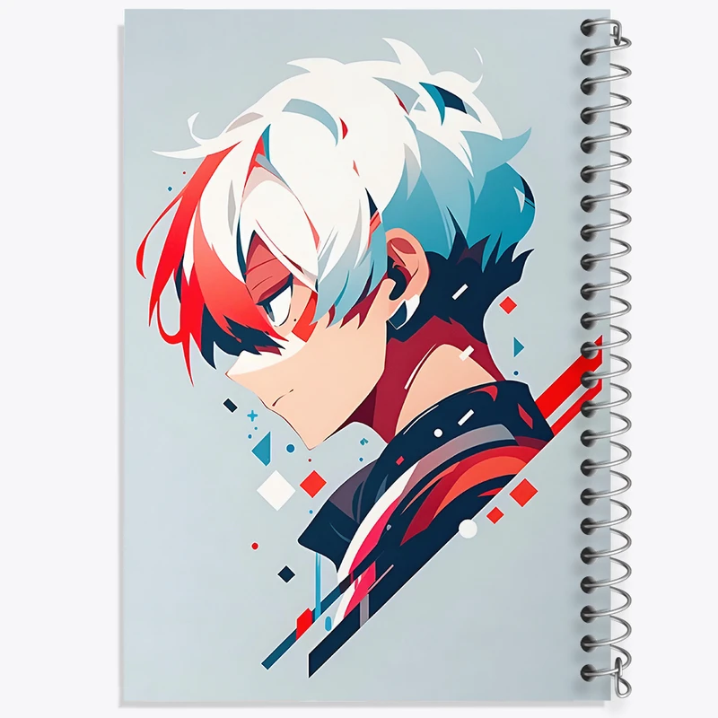 دفتر نقاشی 50 برگ خندالو طرح انیمه آکادمی قهرمان من کد F5635