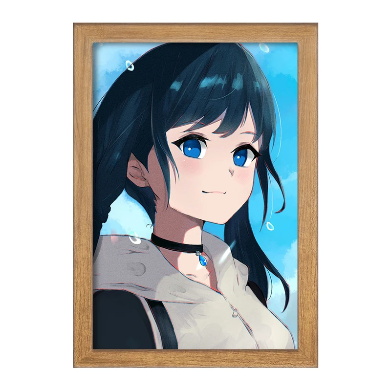 تابلو خندالو مدل هینا انیمه تغییر آب و هوا با تو  کد 17636