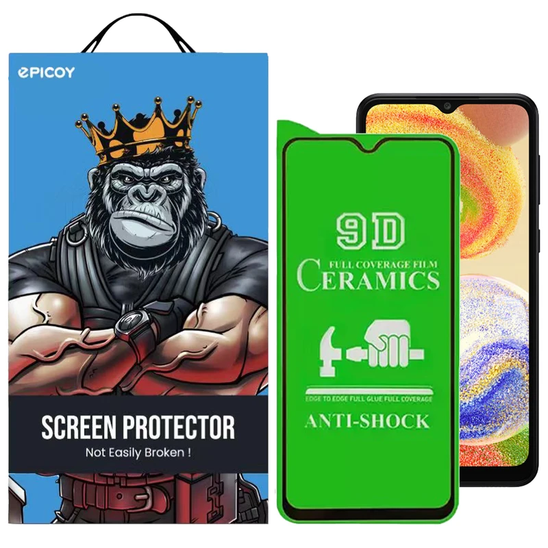 محافظ صفحه نمایش سرامیکی اپیکوی مدل unbreakable مناسب برای گوشی موبایل سامسونگ Galaxy A04/A04S/A04E/M04