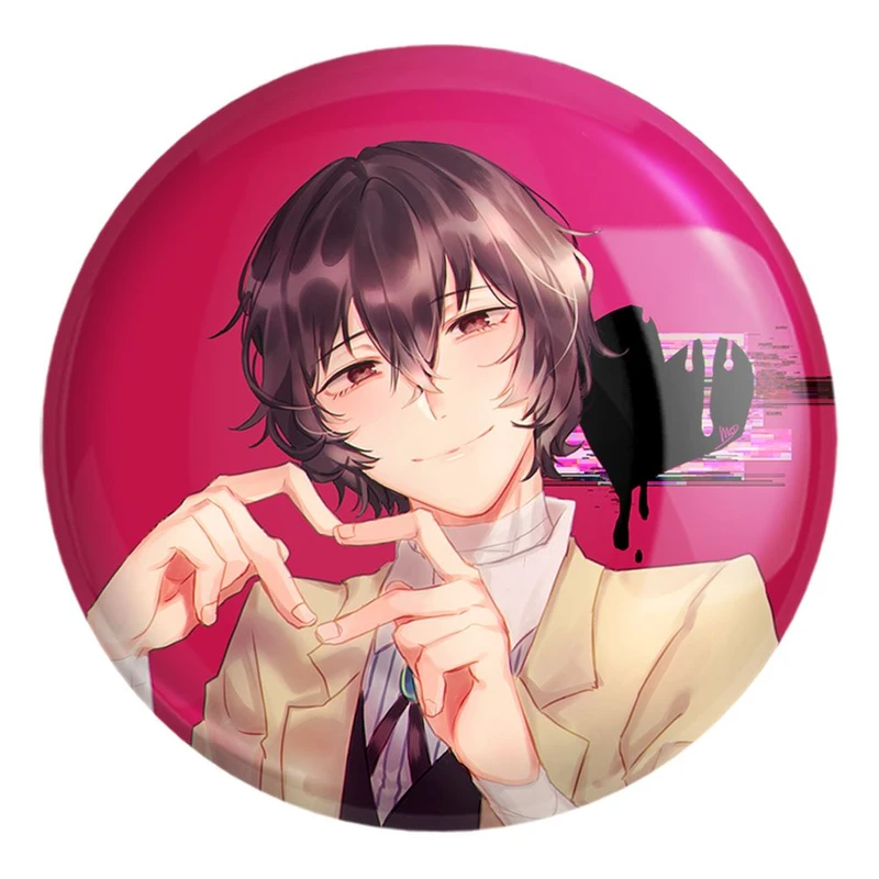 پیکسل خندالو طرح دازای سان انیمه سگ های ولگرد بانگو کد 15644 مدل بزرگ