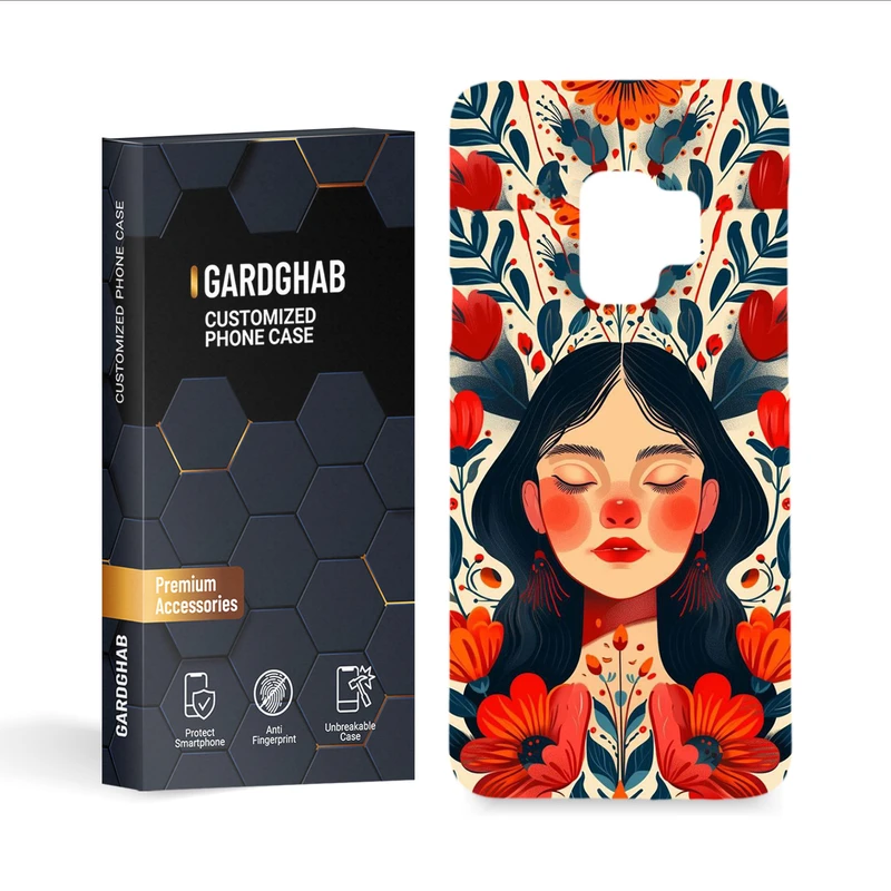 کاور گارد قاب مدل دخترانه مناسب برای گوشی موبایل سامسونگ Galaxy S9