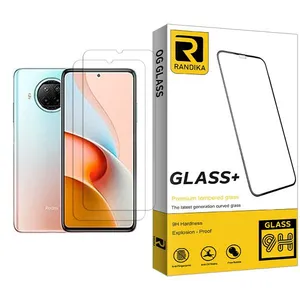 Randika Randika Glass MIX002 Screen Protector For Xiaomi Redmi Note 9 Pro 5G Pack Of 2