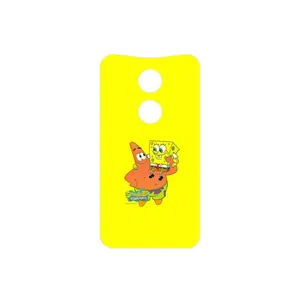 MAHOOT SpongeBob SquarePants Cover Sticker for Motorola Moto X 2014