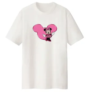 تی شرت لانگ آستین کوتاه  زنانه مدل میکی کد LL 67 S