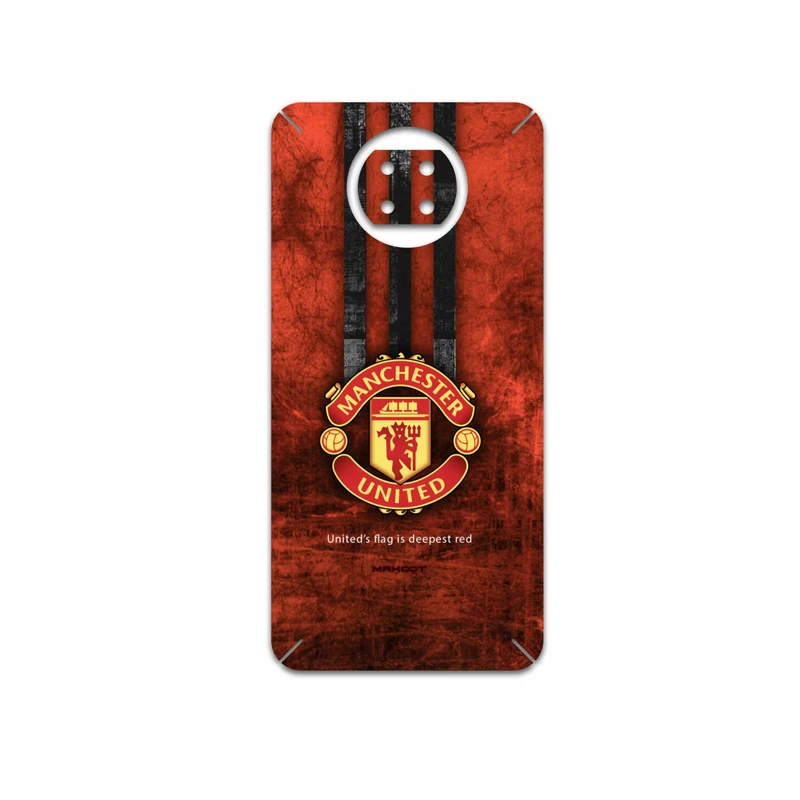 برچسب پوششی ماهوت مدل Manchester-United مناسب برای گوشی موبایل شیائومی Redmi Note 9T
