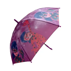 چتر بچگانه مدل دختر کفشدوزکی و نقاب کد LADYBUG-VIOL-9002