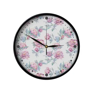 ساعت دیواری مدوپد طرح نسترن مدل PAT00071