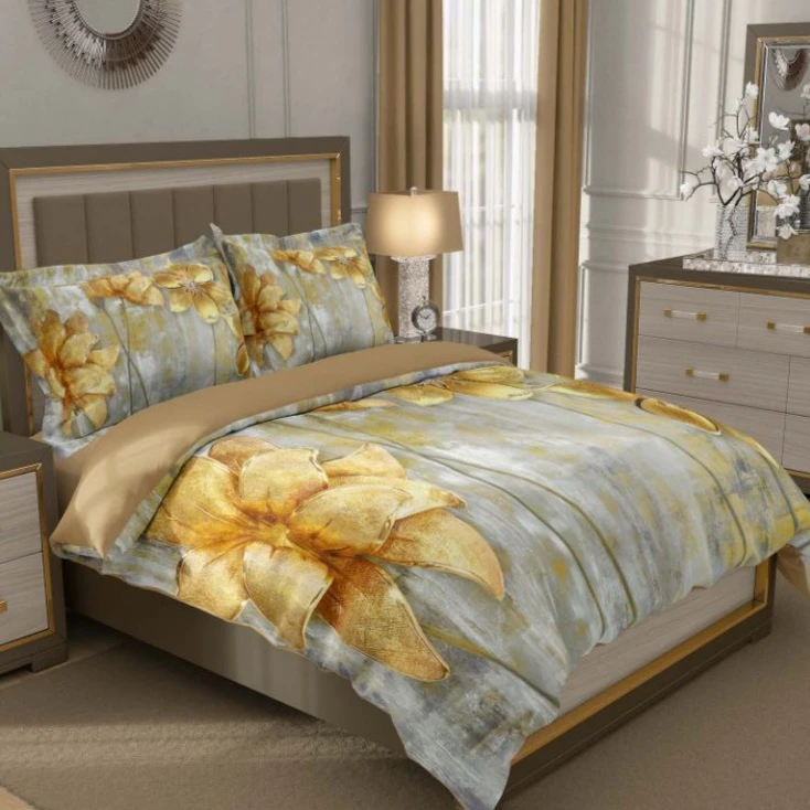 سرویس خواب 2 نفر 6 تکه مدل گل کد 769