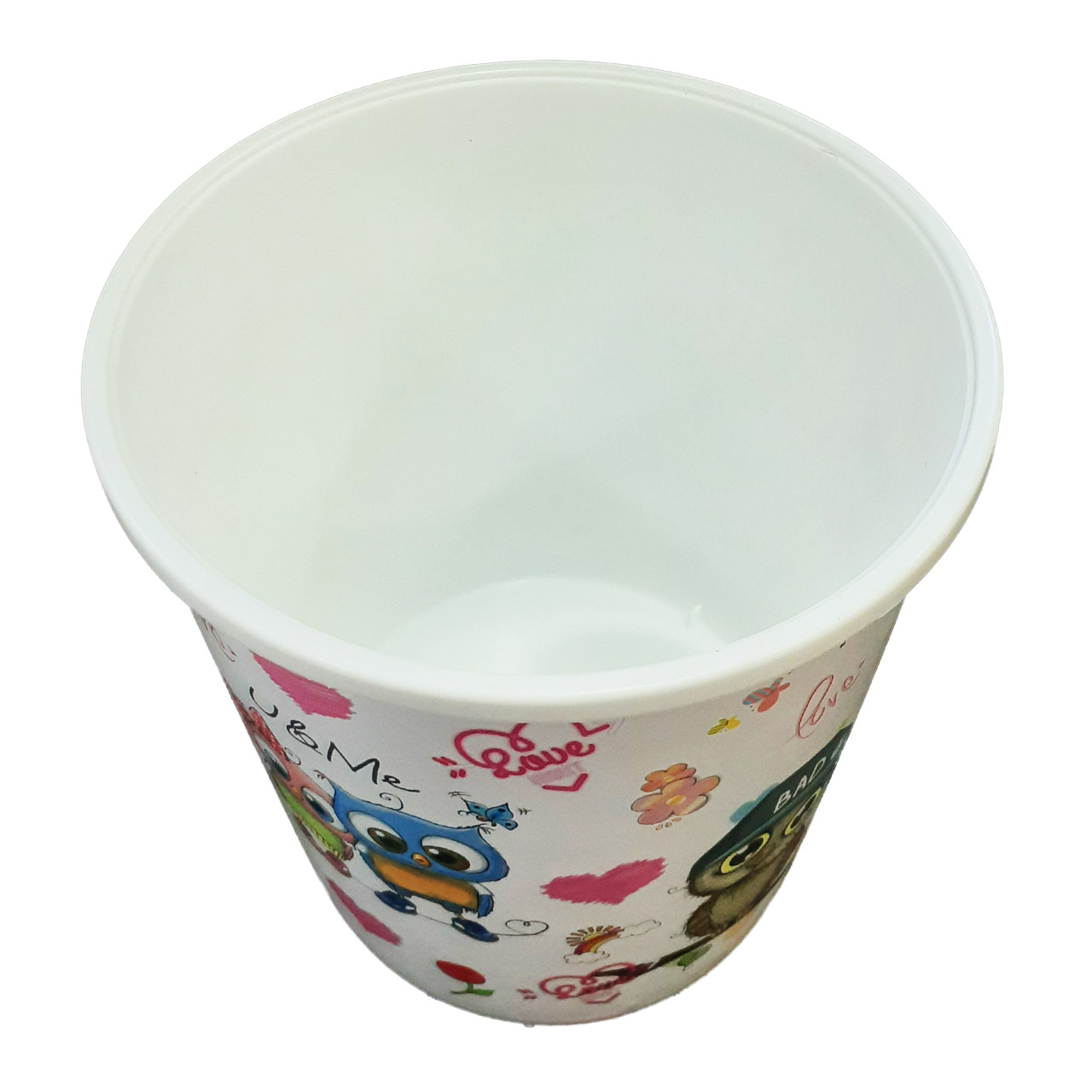 سطل زباله اتاق کودک مدل جغد کد 120