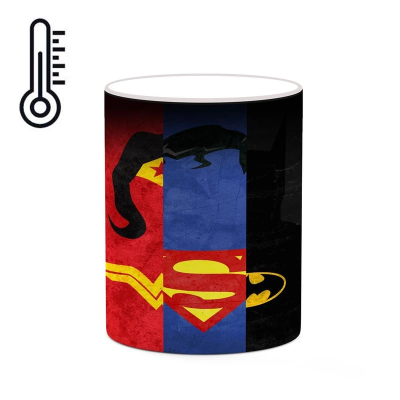 ماگ حرارتی کاکتی مدل جاستیک لیگ Justice League کد mgh39293