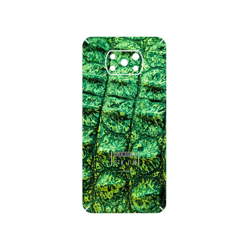 برچسب پوششی ماهوت مدل Crocodile Skin مناسب برای گوشی موبایل شیائومی Poco X3 NFC