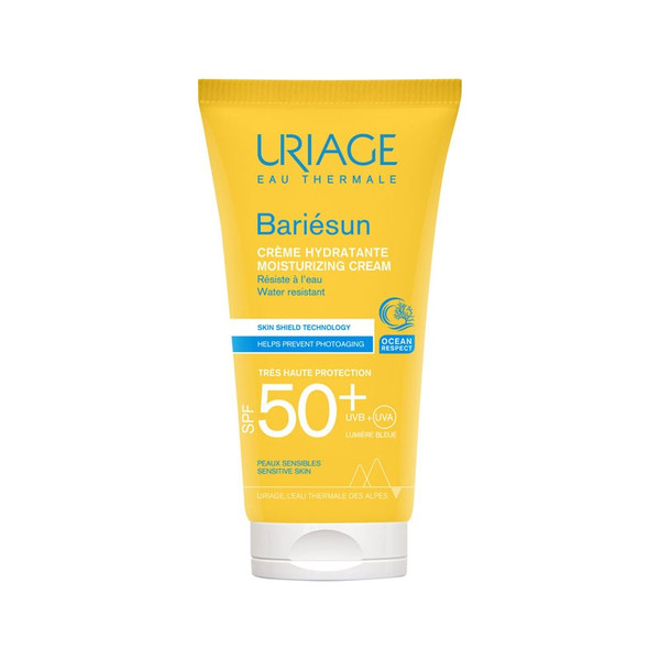 کرم ضد آفتاب بدون رنگ اوریاژ SPF 50 مدل bari ‌مناسب پوست‌های حساس حجم ۵۰ میلی ‌لیتر