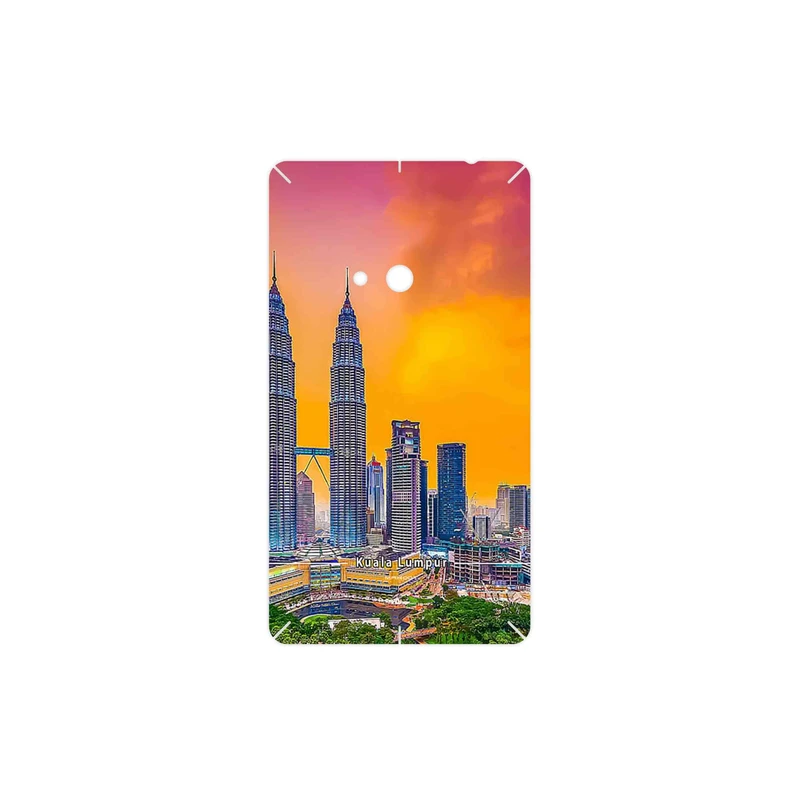 برچسب پوششی ماهوت مدل City of Kuala Lumpur مناسب برای گوشی موبایل نوکیا Lumia 625