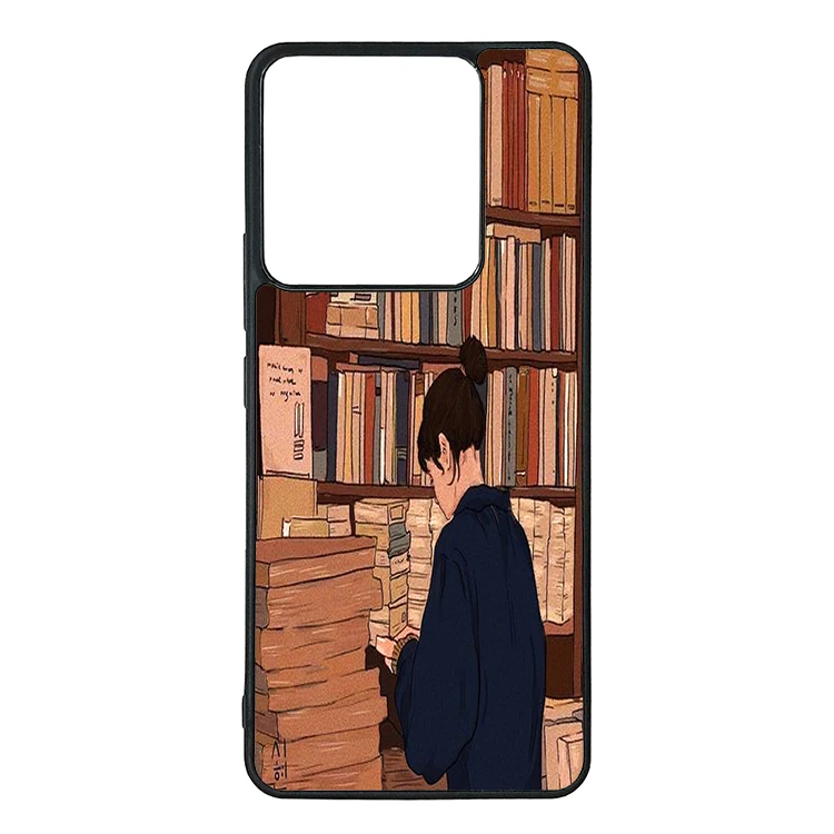 کاور گالری وبفر طرح مطالعه مناسب برای گوشی موبایل شیائومی redmi note 14 5g