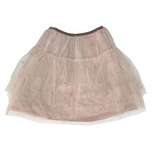 دامن دخترانه زارا مدل توری پفی مرواریدی 763736