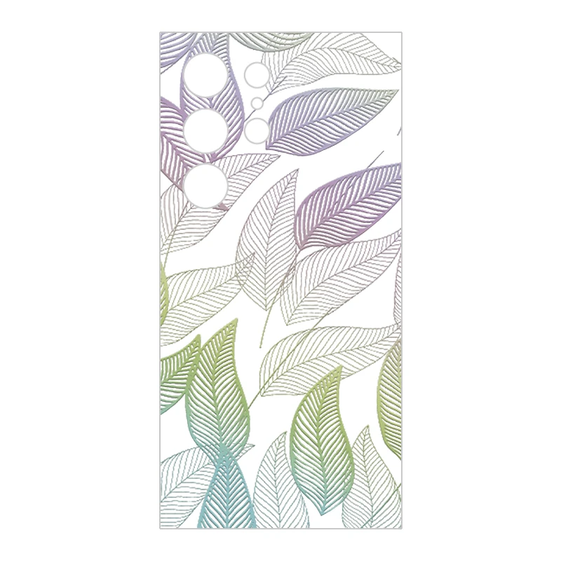 برچسب پوششی ریمکس مدل Clea طرح برگ مناسب برای گوشی موبایل سامسونگ Galaxy S24 Ultra