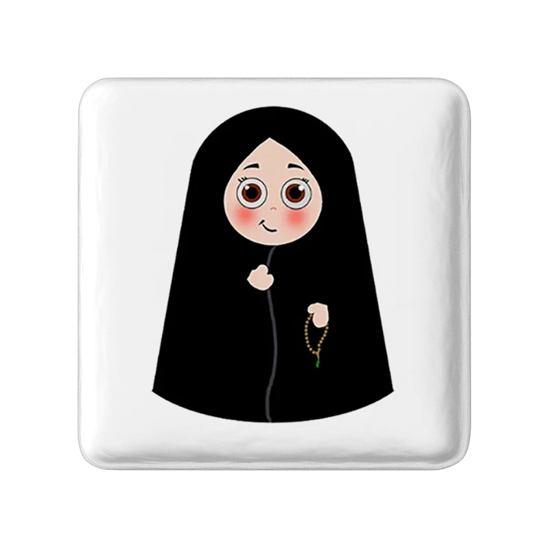 مگنت خندالو طرح خانوم کد 5938