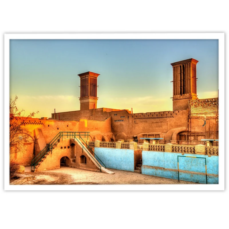 تابلو نوری بکلیت طرح بافت تاریخی ایران یزد مدل W-8677