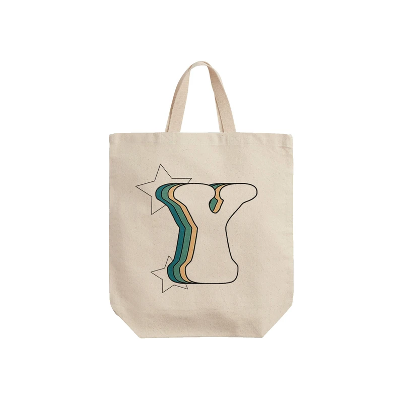 ساک خرید ترمه طراحان ایده مدل حرف Y رترو کد cfp2949 - S