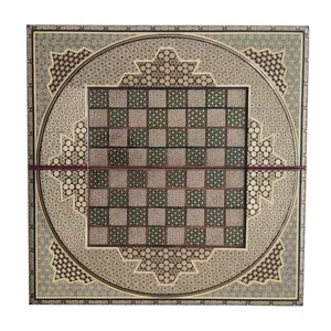 صفحه شطرنج خاتم کاری مدل گیتی کد 5050