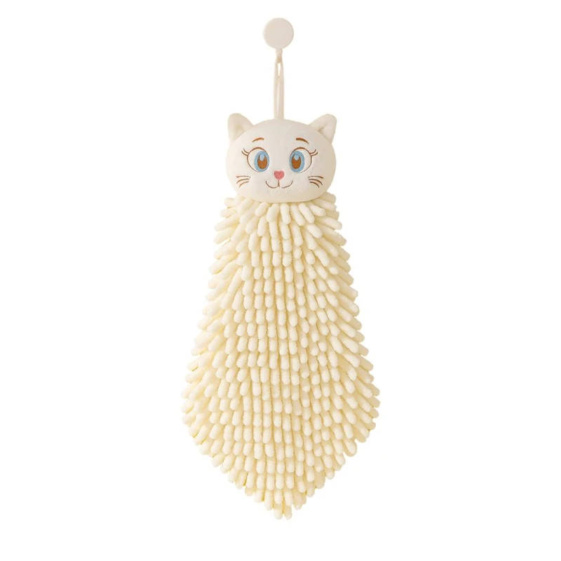 دستمال نظافت خانه و آشپزخانه حوله‌ای مدل عروسکی گربه