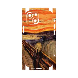 MAHOOT The Scream of Munch-FullSkin Cover Sticker for Apple iPhone 13 Mini