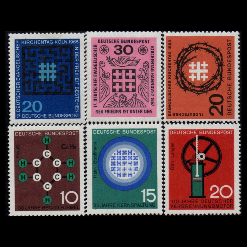 تمبر یادگاری مدل خارجی مجموعه کامل 6 عددی