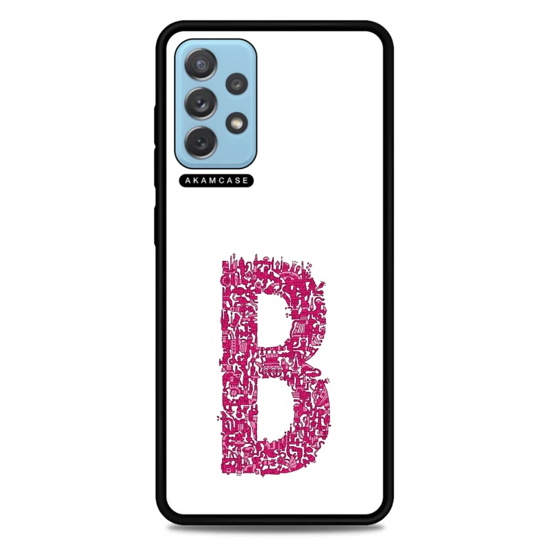 کاور آکام مدل AMC-WSGA72-ALPHADOODLEBET-2 مناسب برای گوشی موبایل سامسونگ Galaxy A72