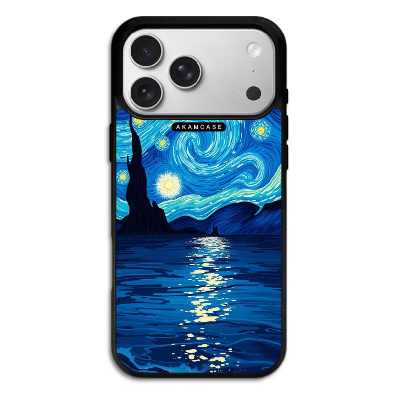 کاور آکام مدل AMC-WA17PRO-VANGOGH-14 مناسب برای گوشی موبایل اپل iPhone 17 Pro