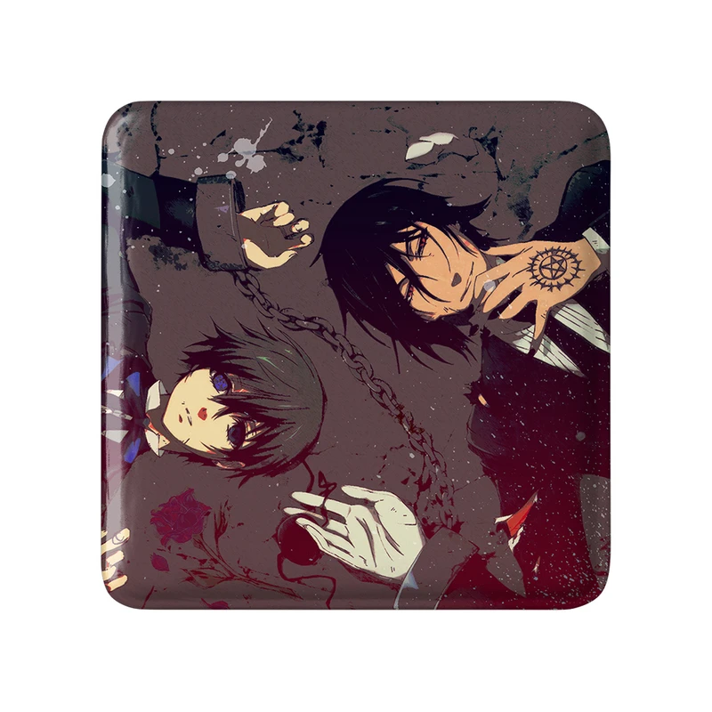 مگنت خندالو طرح سباستین و شیل انیمه خادم سیاه کد 16306